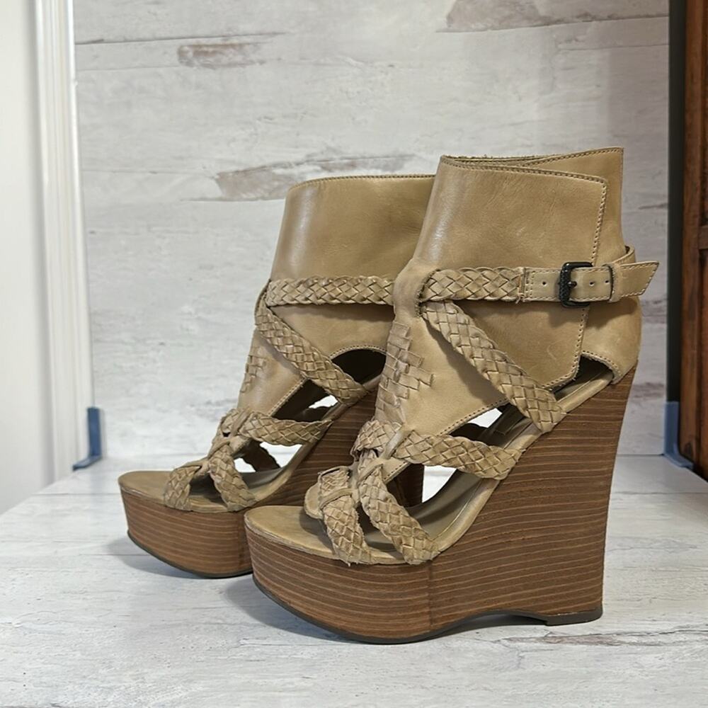 Mia Limited Edition Romanesque Wedge Sandal - Picture 3 of 8